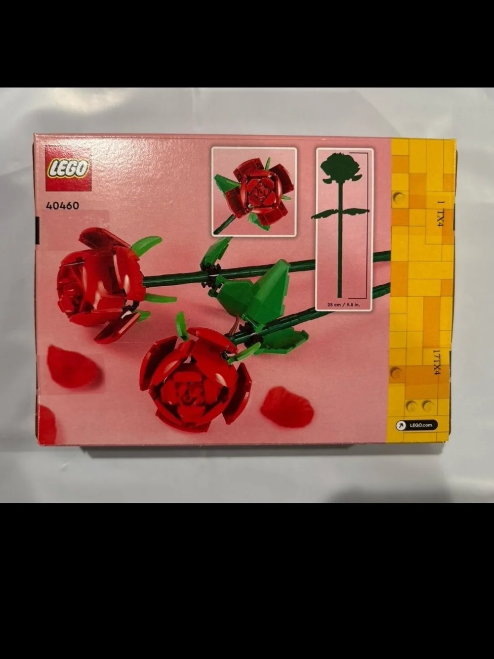 LEGO roses 120 piece set